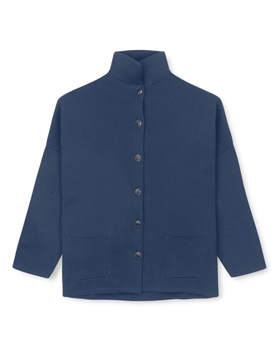 Sibin Linnebjerg - Spring Strikcardigan - Midnight Blue